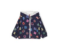 Moncler Enfant hooded rain jacket - Blue 6-9 mths