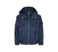 Moncler Enfant hooded rainwear jacket - Blue 4-6-8-10-12-14