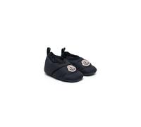 Moncler Enfant logo-patch ballerinas - Blue 18/19