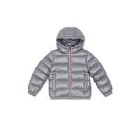 Moncler Enfant logo-patch padded jacket - Grey 10