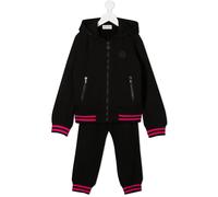 Moncler Enfant logo plaque tracksuit - Black 6