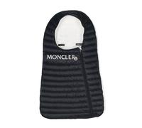 Moncler Enfant logo-print quilted sleep bag - Blue 3-6-6-9