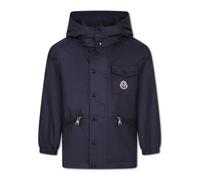 Moncler Enfant Lusala hooded raincoat - Blue 8
