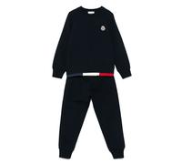 Moncler Enfant stretch-cotton tracksuit - Blue 4-6-8-10-12-14