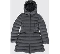 MONCLER Girl's Charpal Long Nylon Down Jacket with Hood - Size: 12 - male