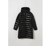 MONCLER Girl's Moka Long Nylon Down Jacket with Hood - Size: 10 - male
