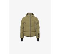 Moncler Grenoble Mens Moncler Grenoble Angren Hooded Woven-Down Jacket Brown 40