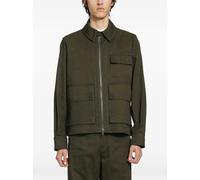 Moncler Grenoble multi-pocket zip-up jacket - Green L-XL
