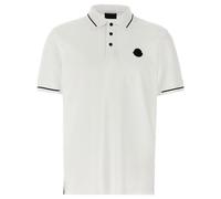 Moncler logo-patch polo shirt - White XS-S-M-L-XL-XXL