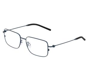 Moncler ME1004 1008 Unisex Optical frames Steel Blue Transparent Geometric Normal