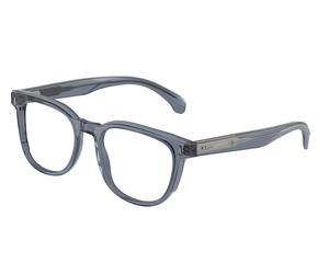 Moncler ME2002 3007 Unisex Optical frames Acetate Blue Transparent Squared Normal