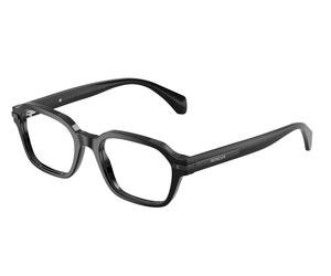 Moncler ME2015 3001 Unisex Optical frames Acetate Black Transparent Geometric Normal