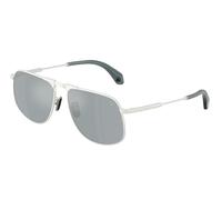 Moncler ME4014 VITESSA 10046G Unisex Sunglasses Steel Silver Blue Pilot Normal