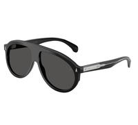 Moncler ME6001 FHAITE 300187 Unisex Sunglasses Acetate Black Grey Pilot Normal