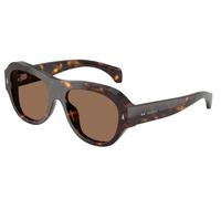 Moncler ME6015U ELEVANE 300273 Unisex Sunglasses Acetate Turtle Brown Geometric Normal
