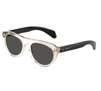 Moncler ME6022U SPLASH 300387 Unisex Sunglasses Acetate White Grey Round Normal