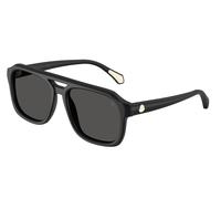 Moncler ME6024 VANTOS 300187 Unisex Sunglasses Acetate Black Grey Pillow Normal