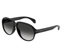 Moncler ME8001 HALCYONNE 50013C Unisex Sunglasses Injected Black Grey Pilot Normal Nuanced