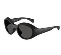 Moncler ME8005 FUTURO 500687 Unisex Sunglasses Injected Black Grey Round Normal