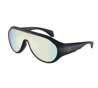 Moncler ME8009U BOMBOLLE 50306J Unisex Sunglasses Injected Blue Blue Round Mirror