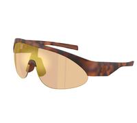 Moncler ME8019U MYRR 50267J Unisex Sunglasses Injected Brown Brown Round Mirror