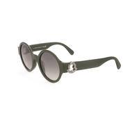 Moncler ML0243 Shiny dark green 51/23/135 WOMAN Sunglasses