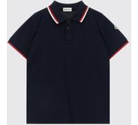 MONCLER Polo Shirt Kids color Blue - Size: 12 - male