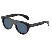 Moncler Unisex Moncler ME6022U SPLASH 300180 Sunglasses Acetate Black Blue Round Normal