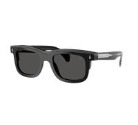 Moncler Unisex Sunglass ME6004F Claro - Frame color: Shiny Black, Lens color: Dark Grey