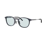 Moncler Unisex Sunglass ME6011D BARBB - Frame color: Shiny Dark Blue, Lens color: Dark Blue Solid Transition