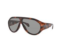 Moncler Unisex Sunglass ME8009U BOMBOLLE - Frame color: Shiny Havana, Lens color: Light Grey Solid