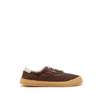 Moncler Vera Leisure Panelled Nylon Sneakers - Brown - 37 (IT37 / UK4)