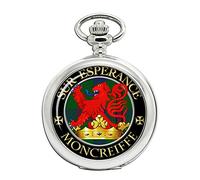 Moncreiffe Scottish Clan Crest Full Hunter Pocket Watch
