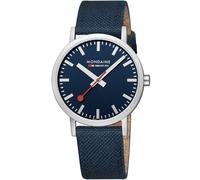 Mondaine A660.30360.40SBD Mens Watch Classic SBB recyc. Textile 40mm 3ATM