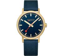 Mondaine A660.30360.40SBQ Classic Blue And Gold40mm 3ATM