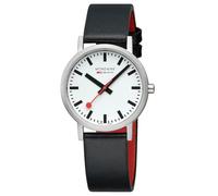 Mondaine Classic Vegan Grape Leather Watch