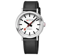 Mondaine Classic Mens Analogue Automatic Watch with Leather Bracelet MST.4161B.LBV