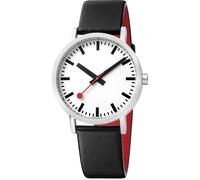 Mondaine Classic Vegan Pure Grape Leather Watch MD-397