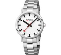 Mondaine Classic White Mens Watch MD-487