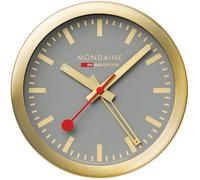 Mondaine Clock Alarm Good Gray Watch MD-443