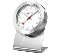 Mondaine Clock Magnet Silver Watch MD-353