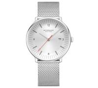Mondaine Doppio Men's Quartz Watch with Mesh Strap MLE.41210.SM