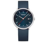 Mondaine Doppio Men's Watch Blue Set with 2 Straps MLE.41240.LQV. Set