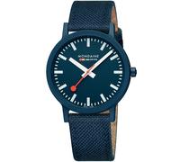 Mondaine Essence Deep Ocean Blue Textile Watch MD-377
