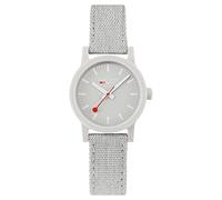 Mondaine Essence Quartz Grey Dial Grey Textile Strap Ladies Watch MS1.32170.LK