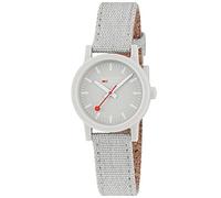 Mondaine Essence Quartz Grey Dial Grey Textile Strap Ladies Watch MS1.32170.LK