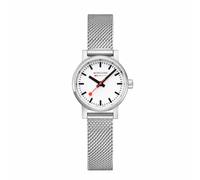Mondaine Evo 2 Ladies Watch with White Dial and Silver Milanese Strap MSE.261...