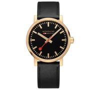Mondaine Watch Evo2 40 Gold IP - Black
