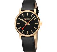 Mondaine Watch Evo2 40 Gold IP - Black