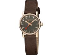 Mondaine Men Analog Quartz Watch with Leather Strap MSE30112LG